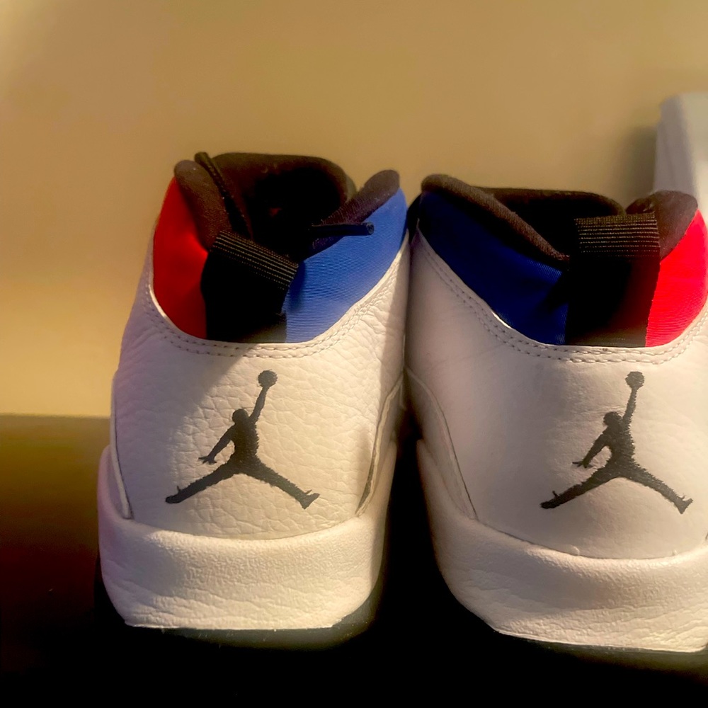 Jordan retro 10 red and blue